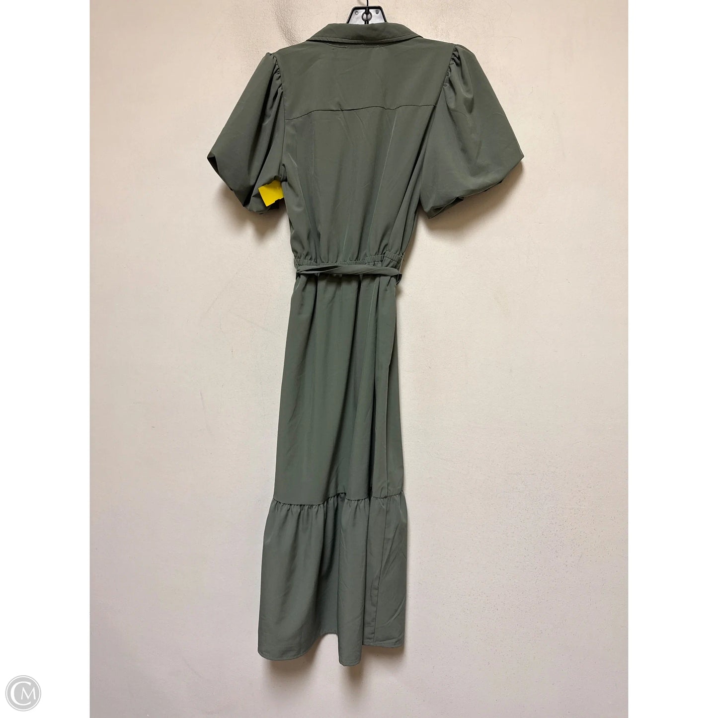 Dress Casual Midi By Lucky Brand In Green, Size: S