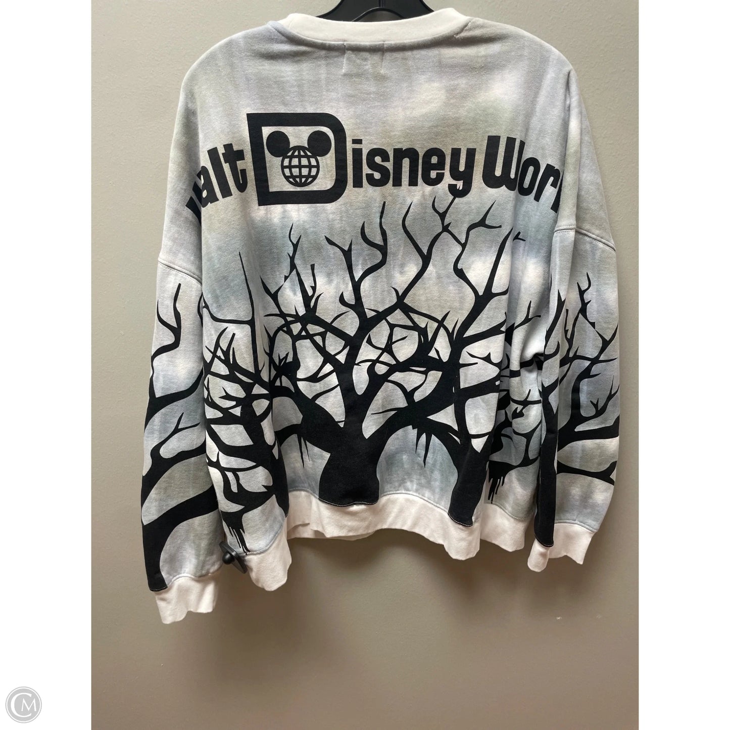 Top Long Sleeve By Disney In Tie Dye Print, Size: L