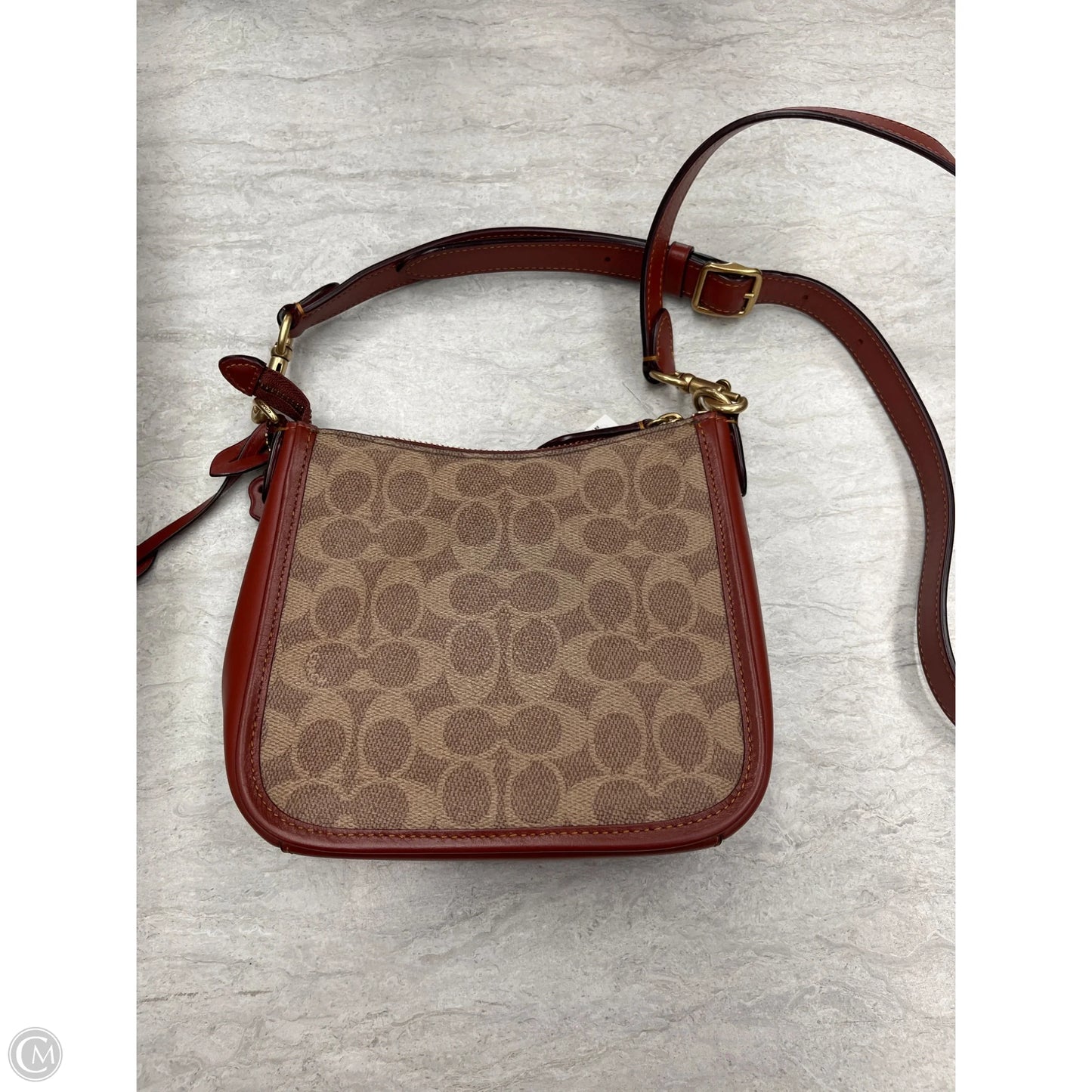 Crossbody Designer By Coach, Size: Small