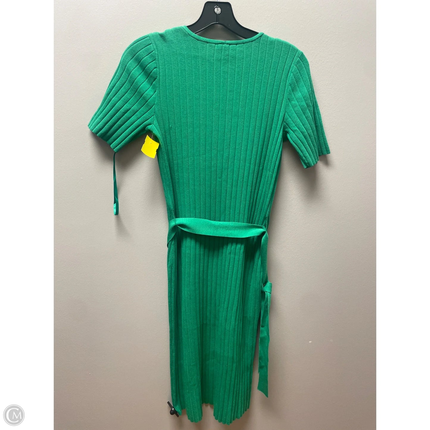 Dress Casual Midi By Ann Taylor In Green, Size: S