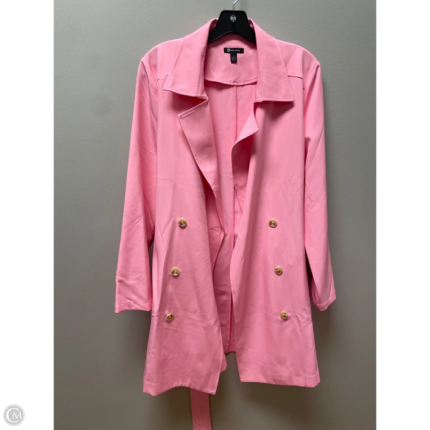Jacket Other By Versona In Pink, Size: L