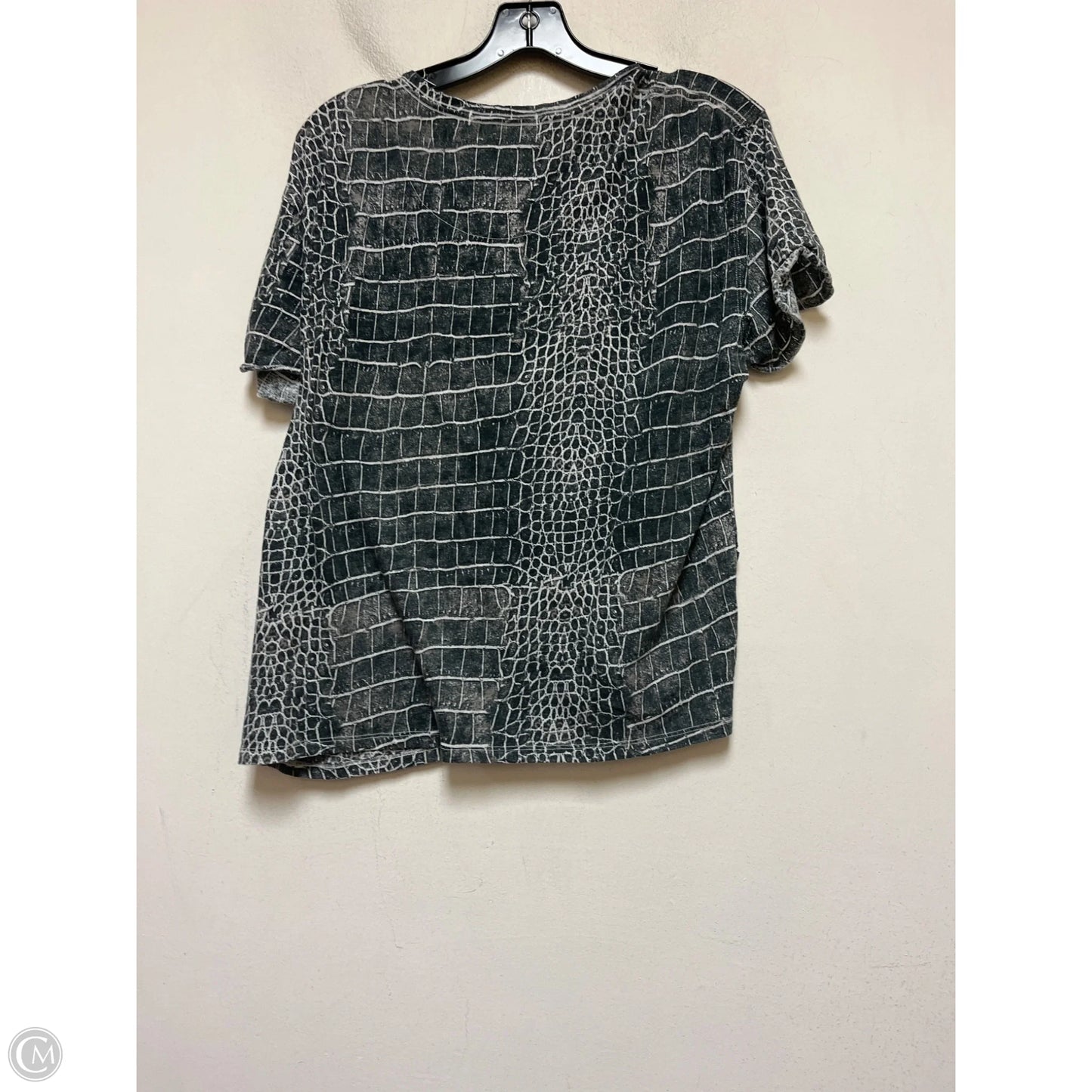 Top Short Sleeve Basic By We The Free In Animal Print, Size: Xs