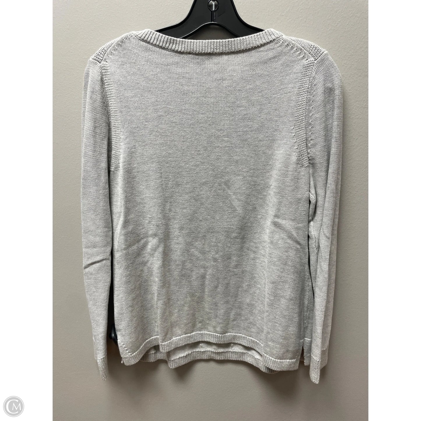 Sweater By Talbots In Grey, Size: S