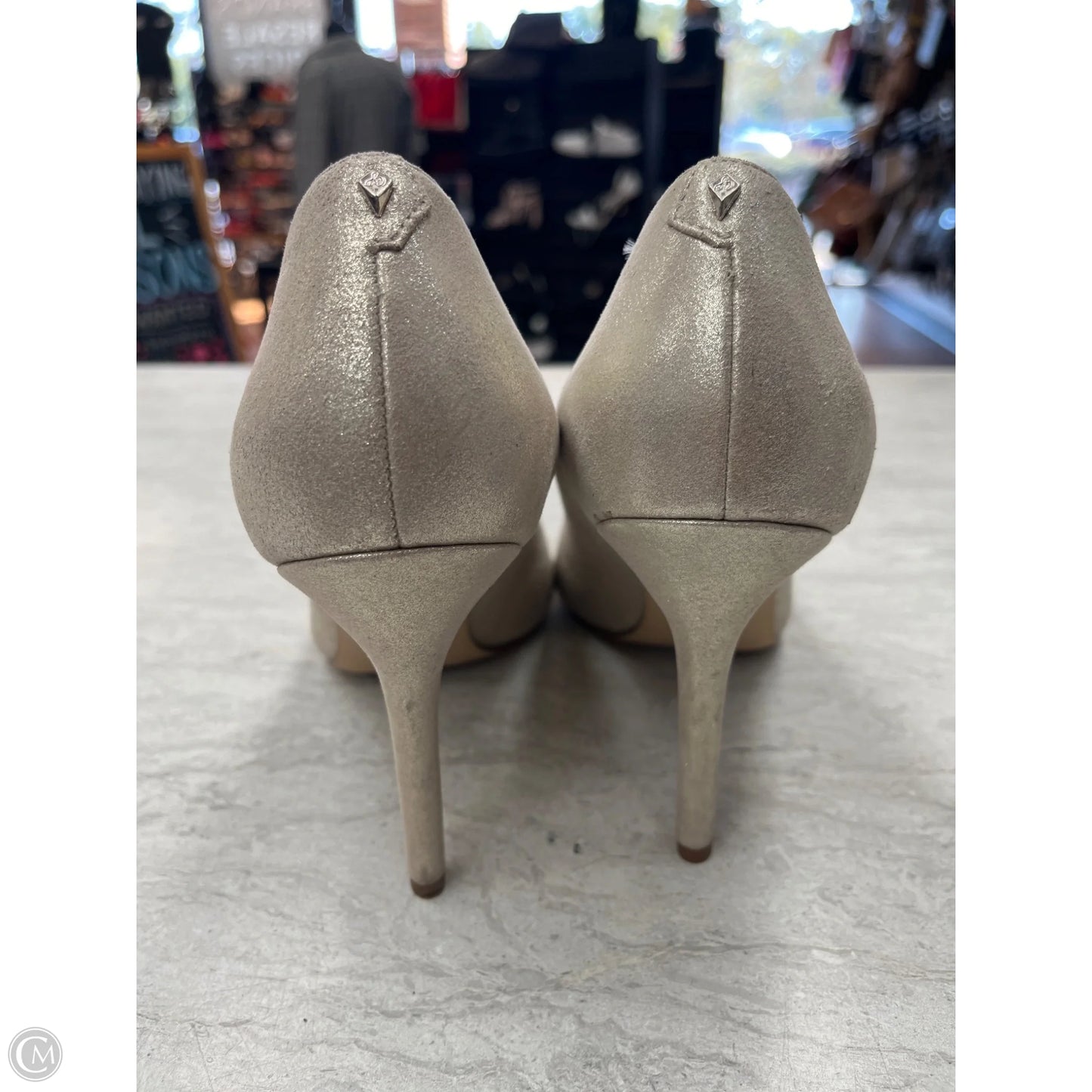 Shoes Heels Stiletto By Sam Edelman In Tan, Size: 7.5