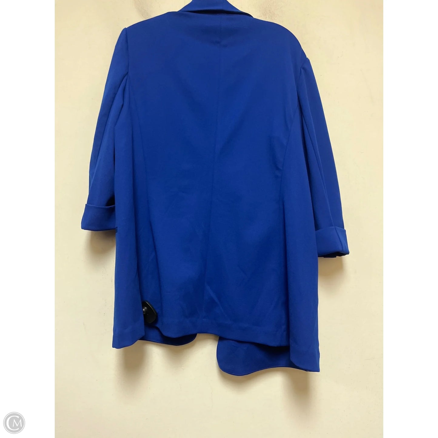 Blazer By Anne Klein In Blue, Size: L