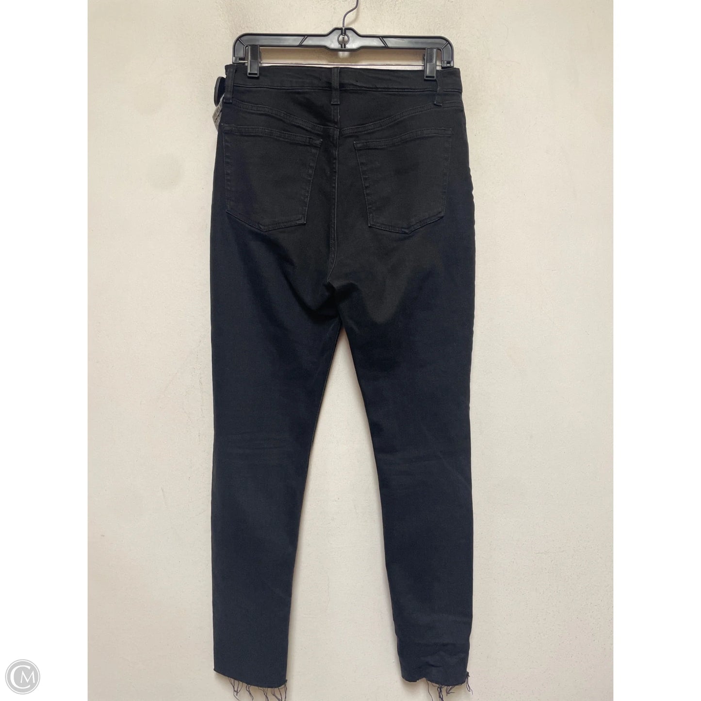Jeans Straight By We The Free In Black Denim, Size: 8