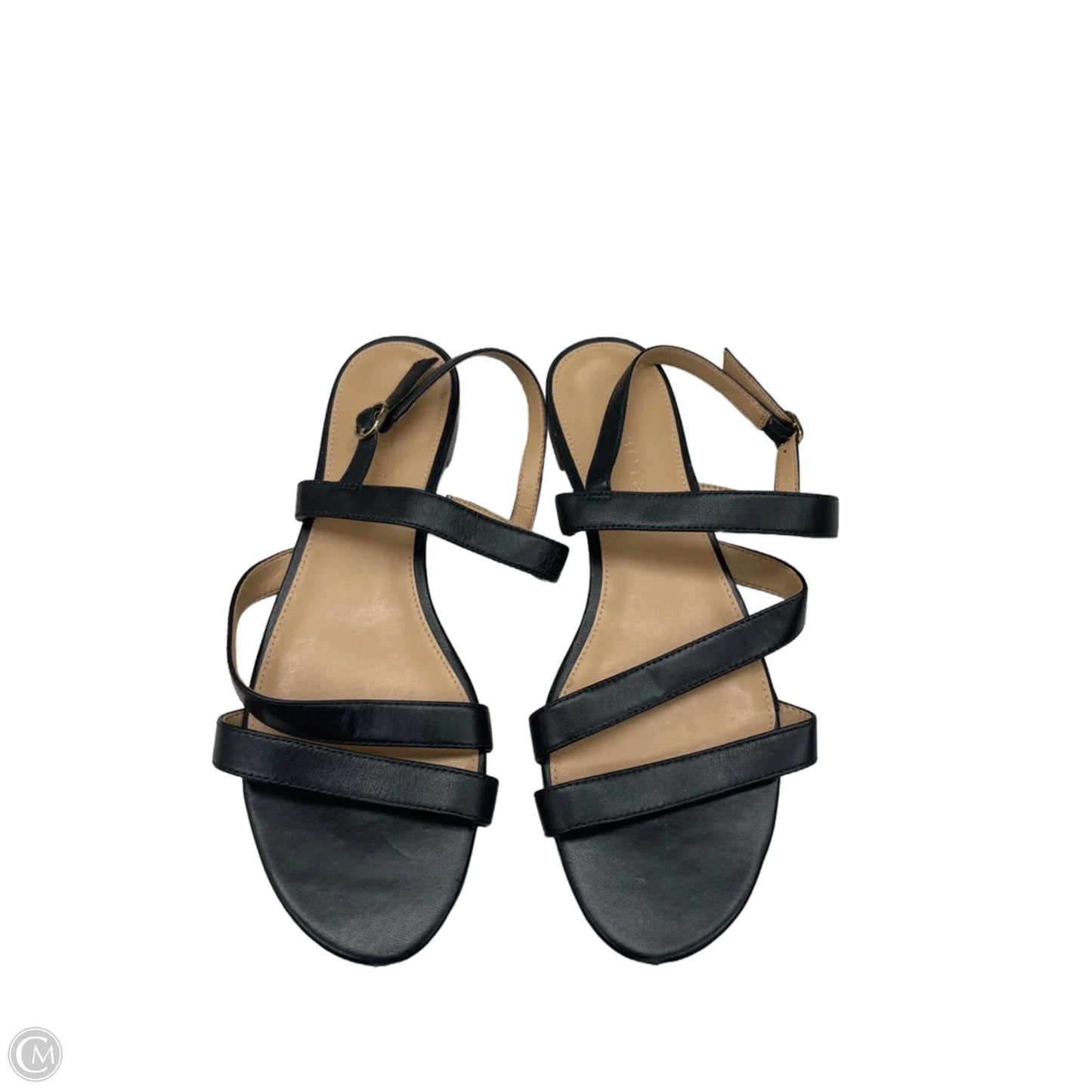 Sandals Flats By Talbots In Black, Size: 8