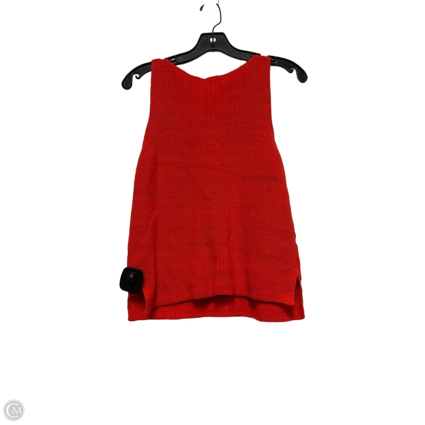 Top Sleeveless By Loft In Red, Size: S