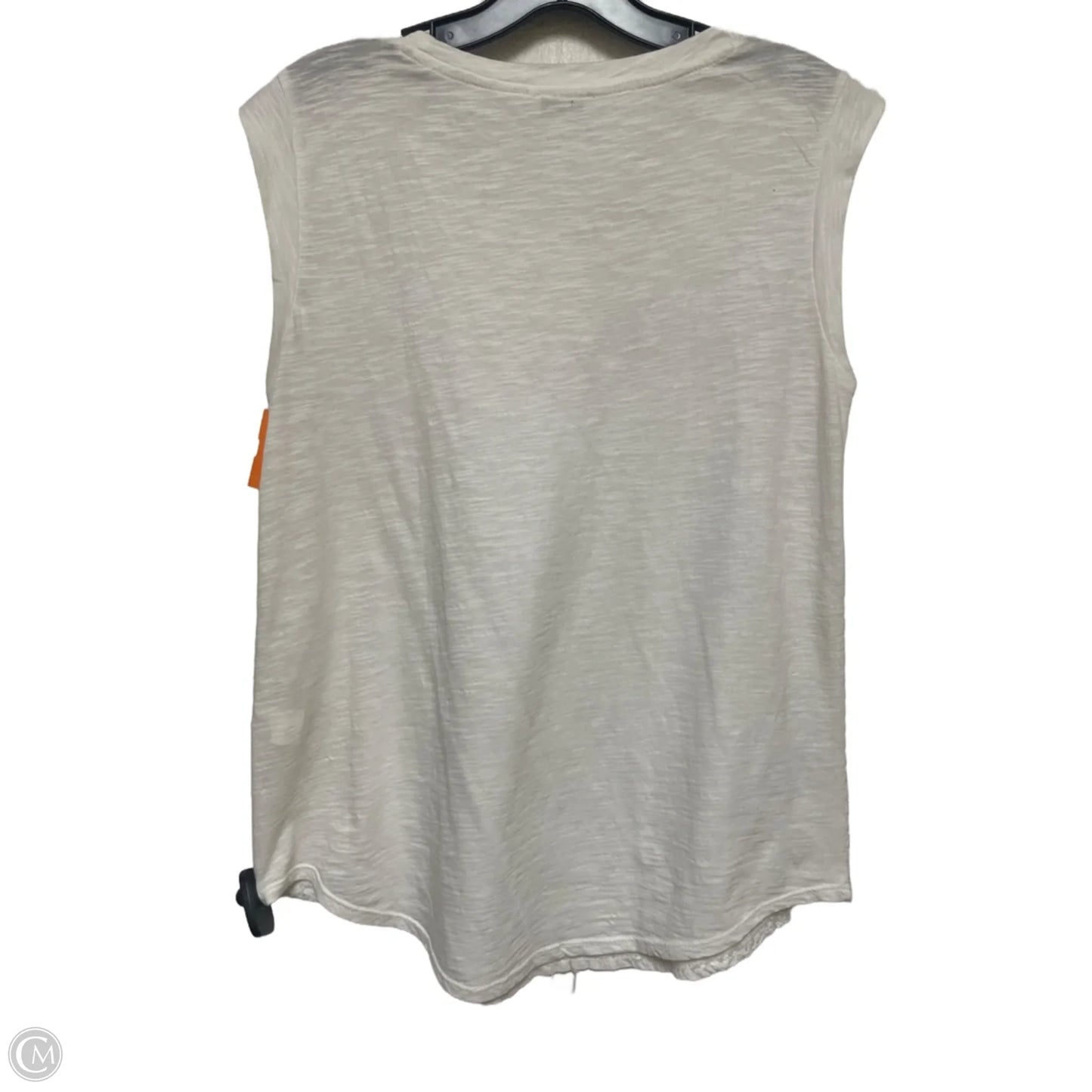 Top Sleeveless By Lucky Brand In White, Size: S