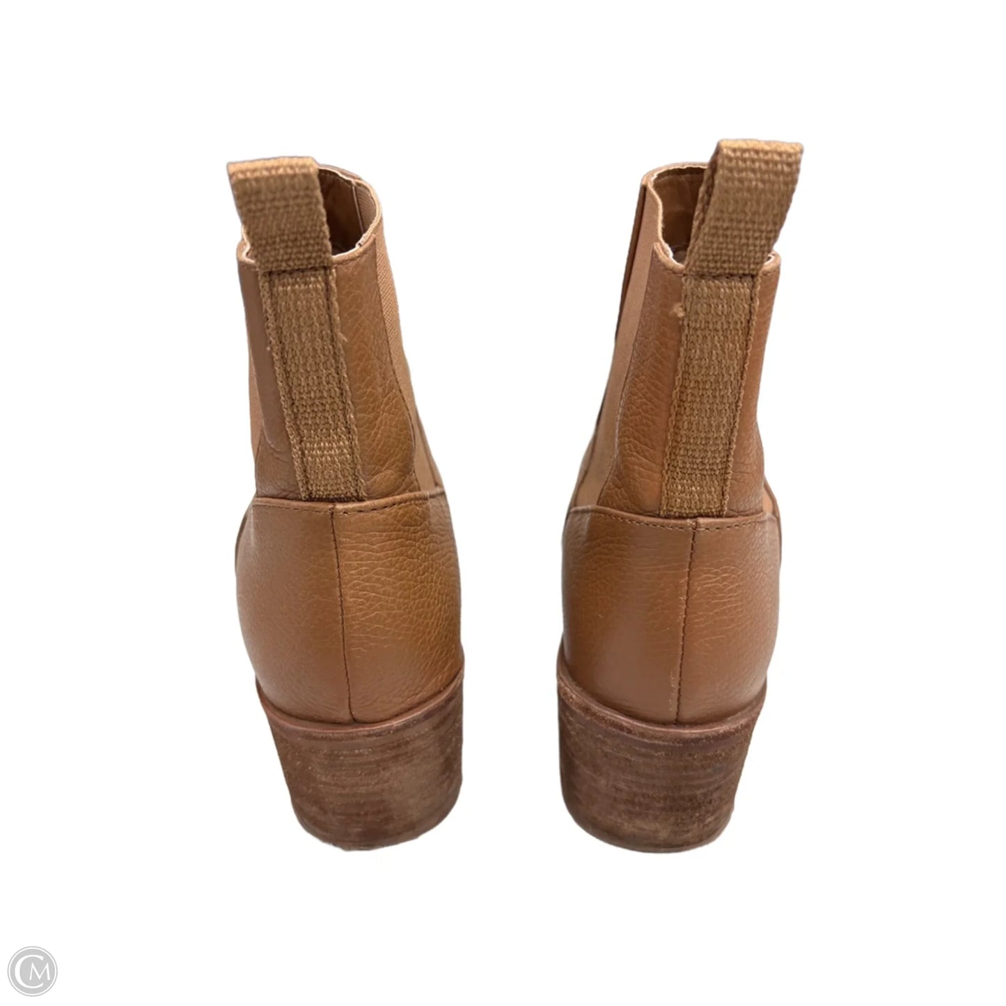 Boots Ankle Heels By Chinese Laundry In Brown, Size: 8