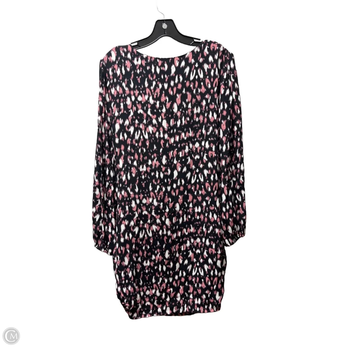 Dress Casual Short By Lovers & Friends In Black & Pink, Size: L