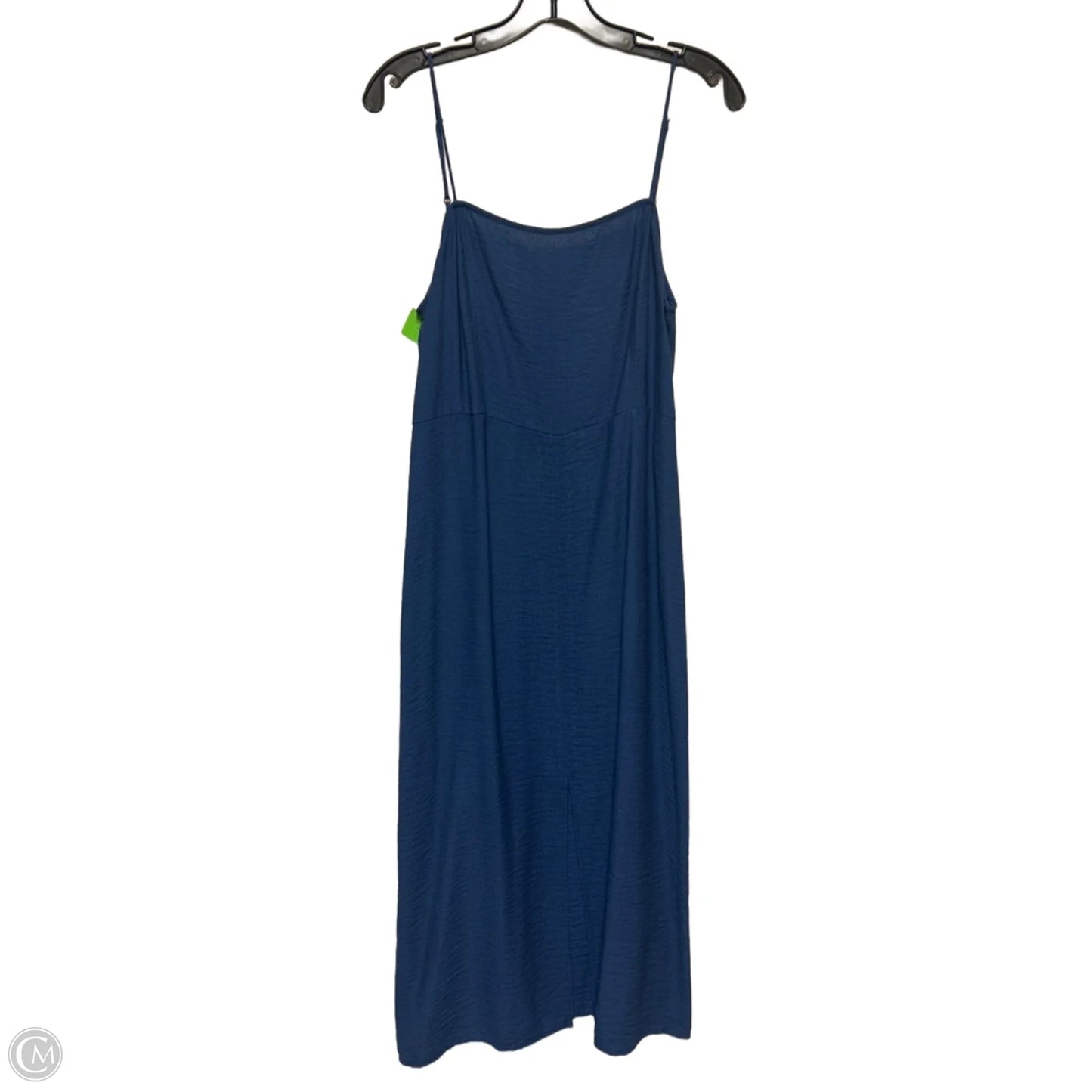 Dress Casual Midi By H&m In Blue, Size: M