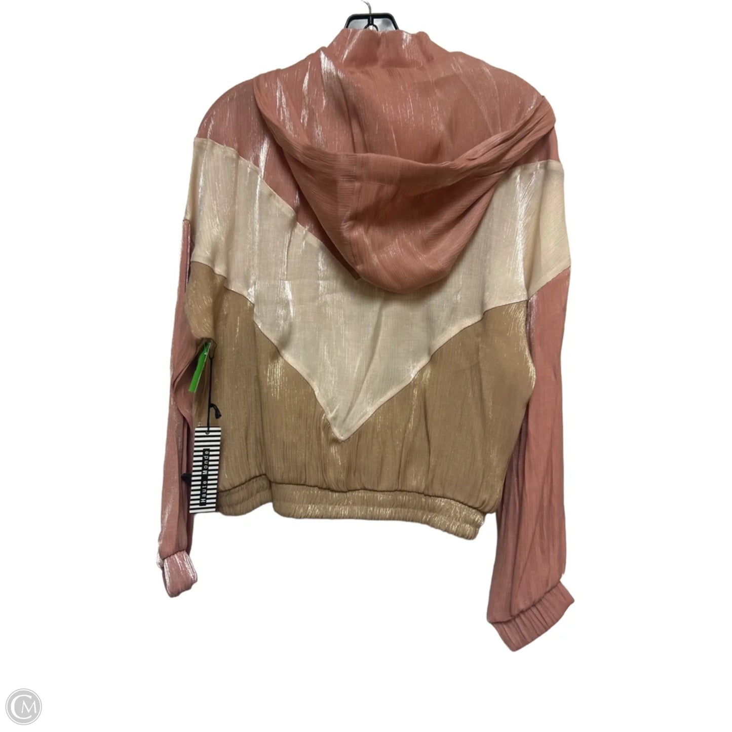 Jacket Other By Haute Monde In Pink & Tan, Size: M