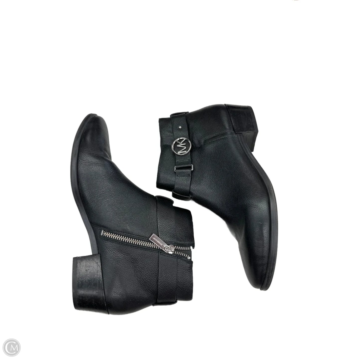 Boots Ankle Flats By Michael By Michael Kors In Black, Size: 9
