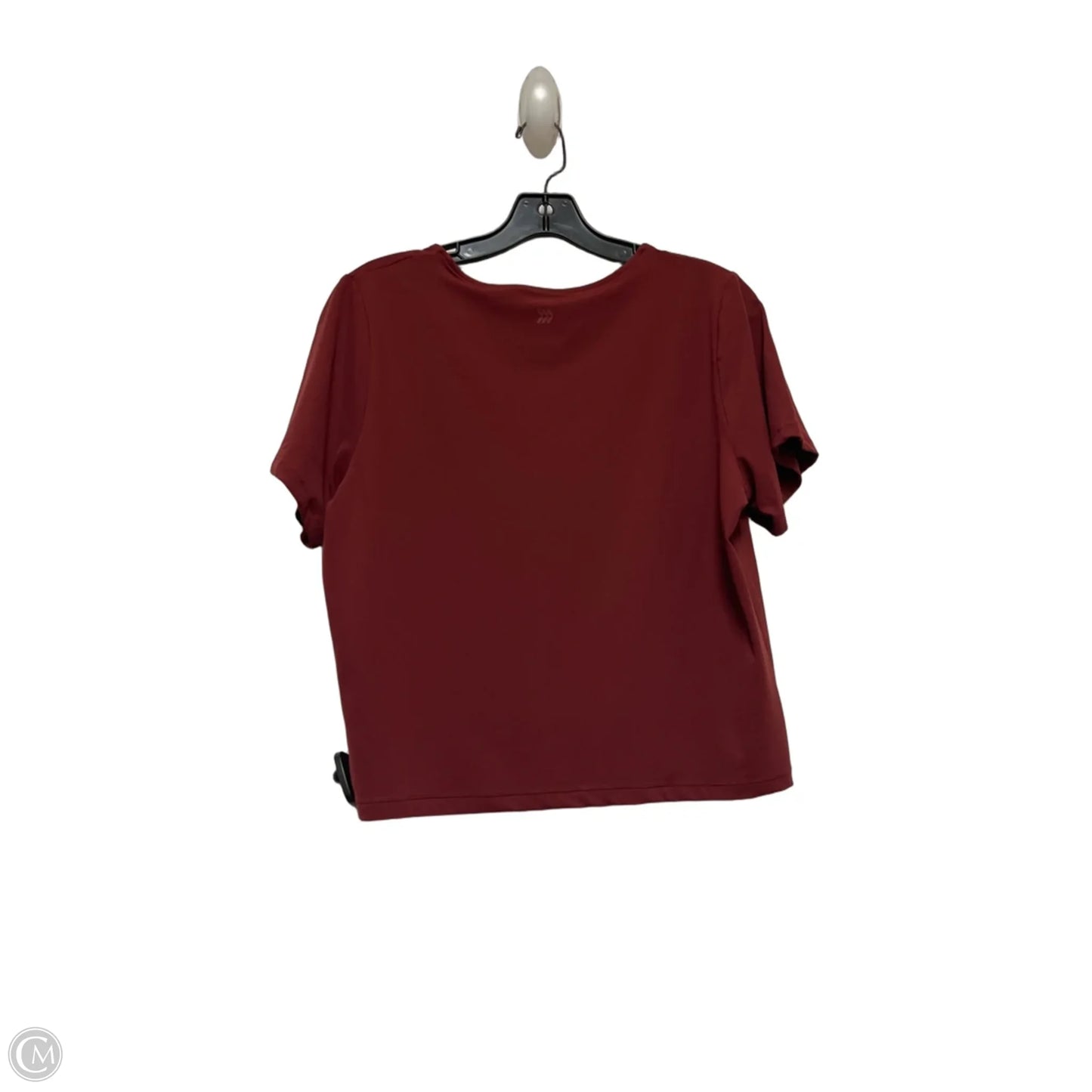 Athletic Top Short Sleeve By All In Motion In Brown, Size: Xxl