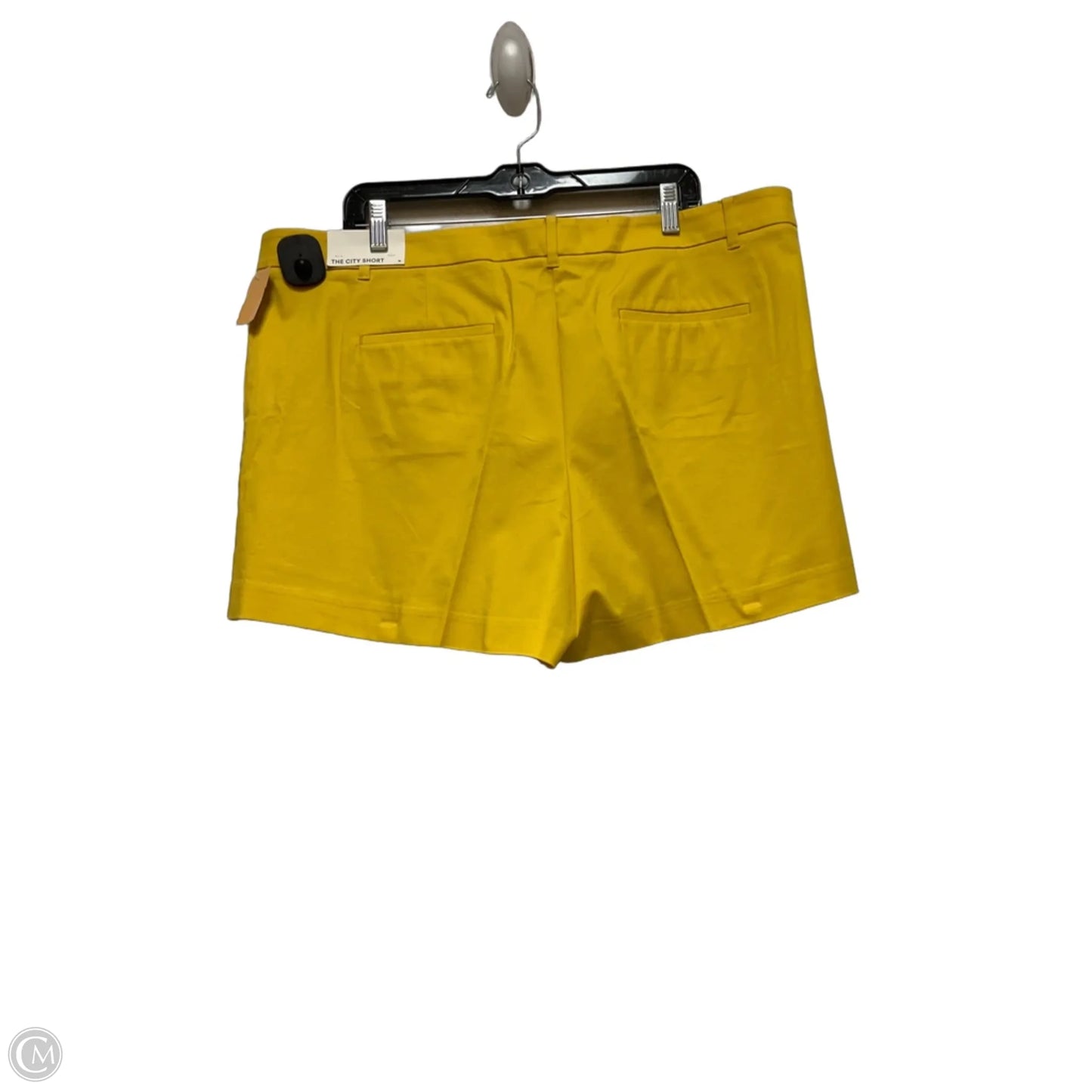 Shorts By Ann Taylor In Yellow, Size: 18