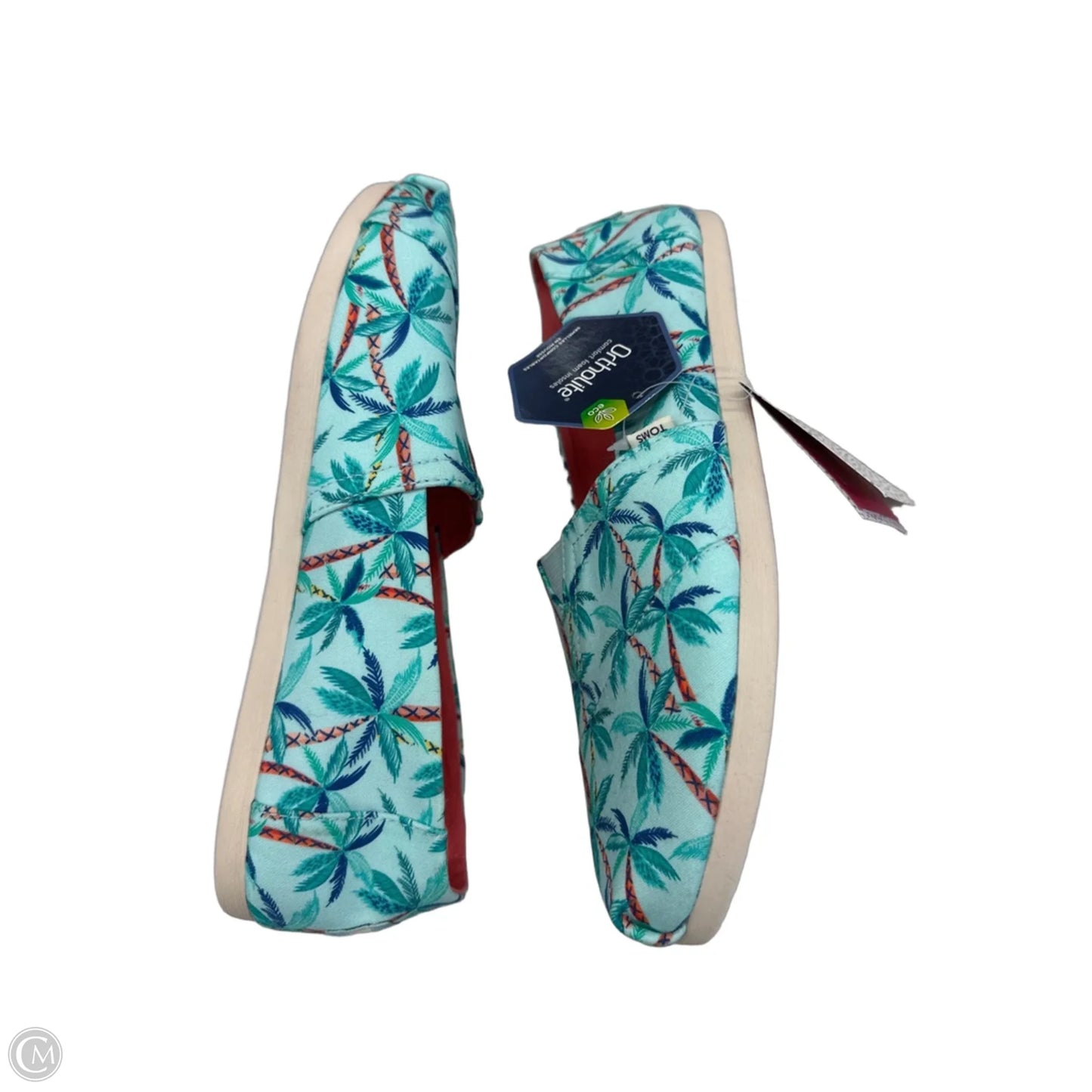 Shoes Flats By Toms In Tropical Print, Size: 9