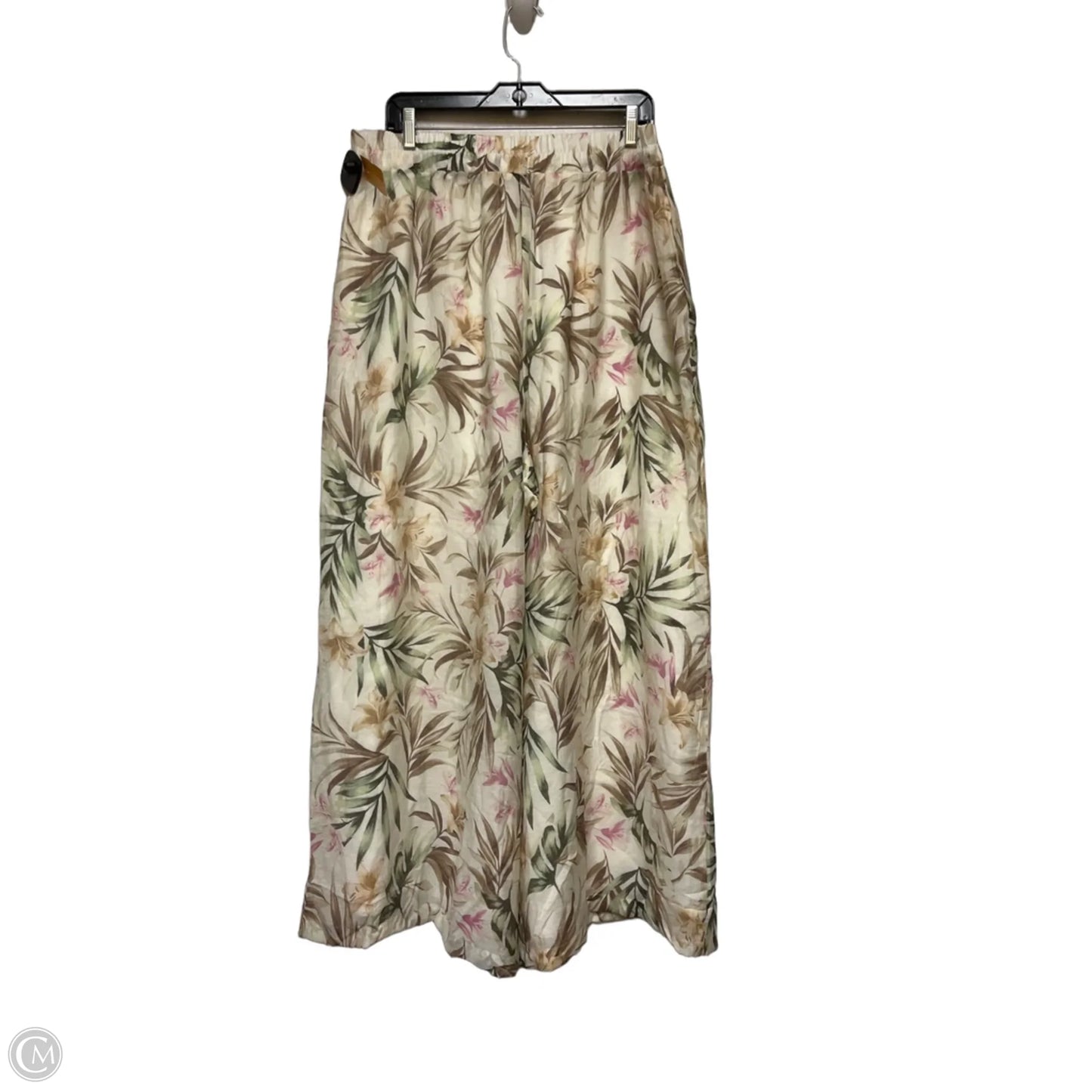 Pants Wide Leg By Vince Camuto In Tropical Print, Size: 16