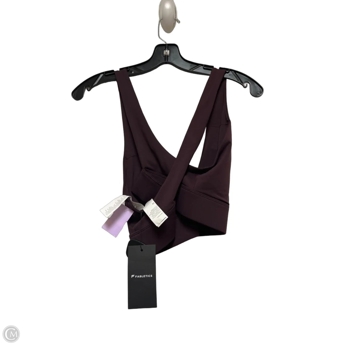 Athletic Bra By Fabletics In Purple, Size: M
