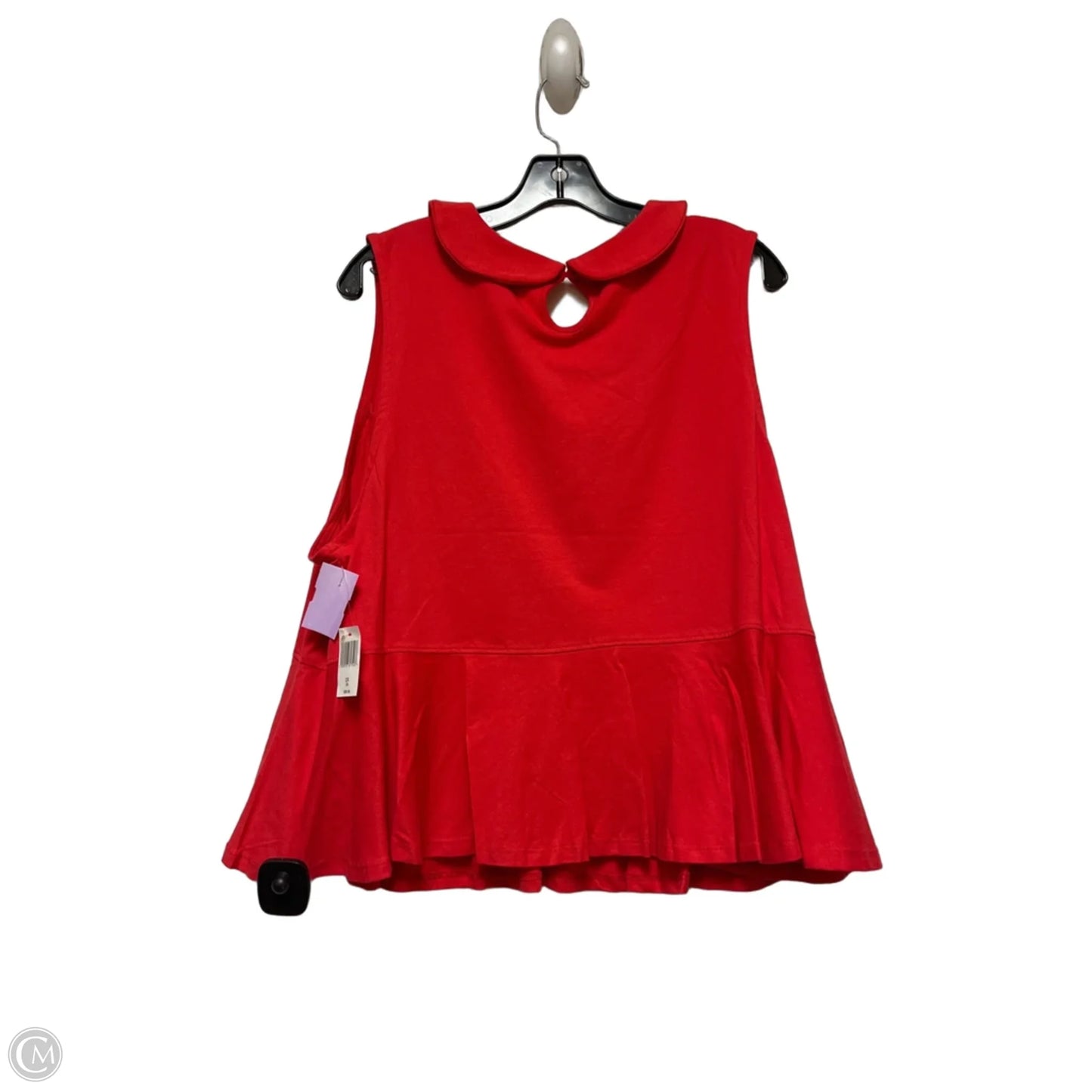 Top Sleeveless By Disney Store In Red, Size: 2x