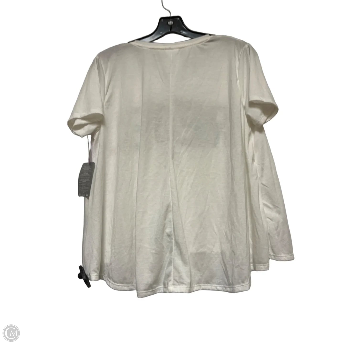 Top Short Sleeve By Disney Store In White, Size: M
