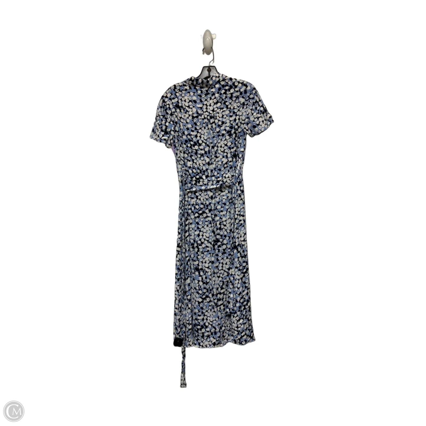 Dress Casual Maxi By Talbots In Blue & White, Size: S