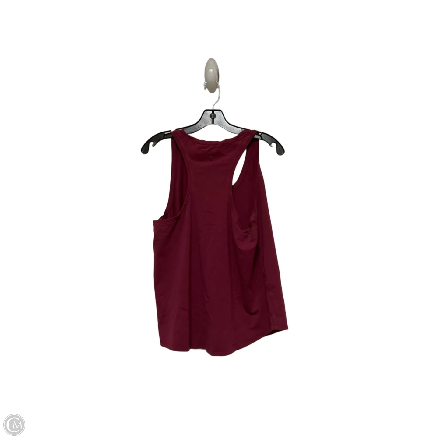 Athletic Tank Top By Lululemon In Maroon, Size: 12