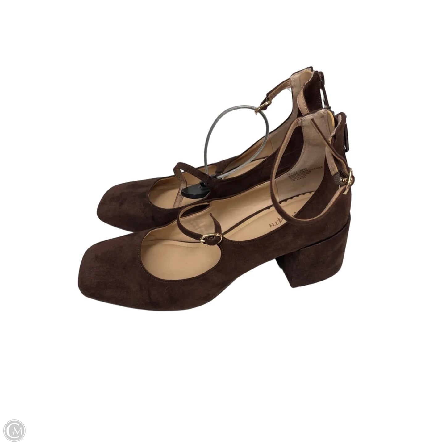 Shoes Heels Block By On 34th In Brown, Size: 9