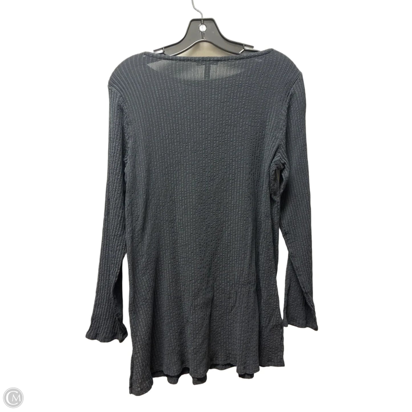 Top Long Sleeve By Eileen Fisher In Black, Size: M