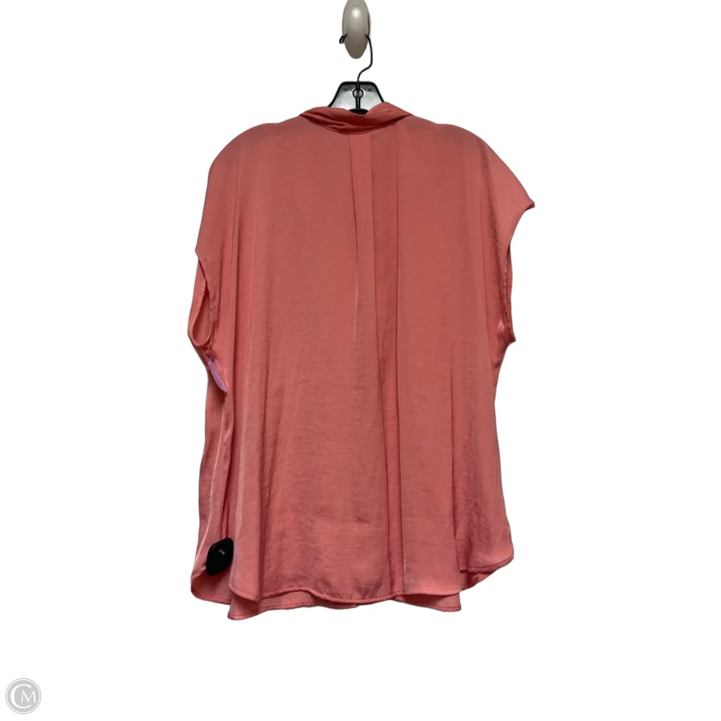 Top Short Sleeve By Nine West In Pink, Size: Xl