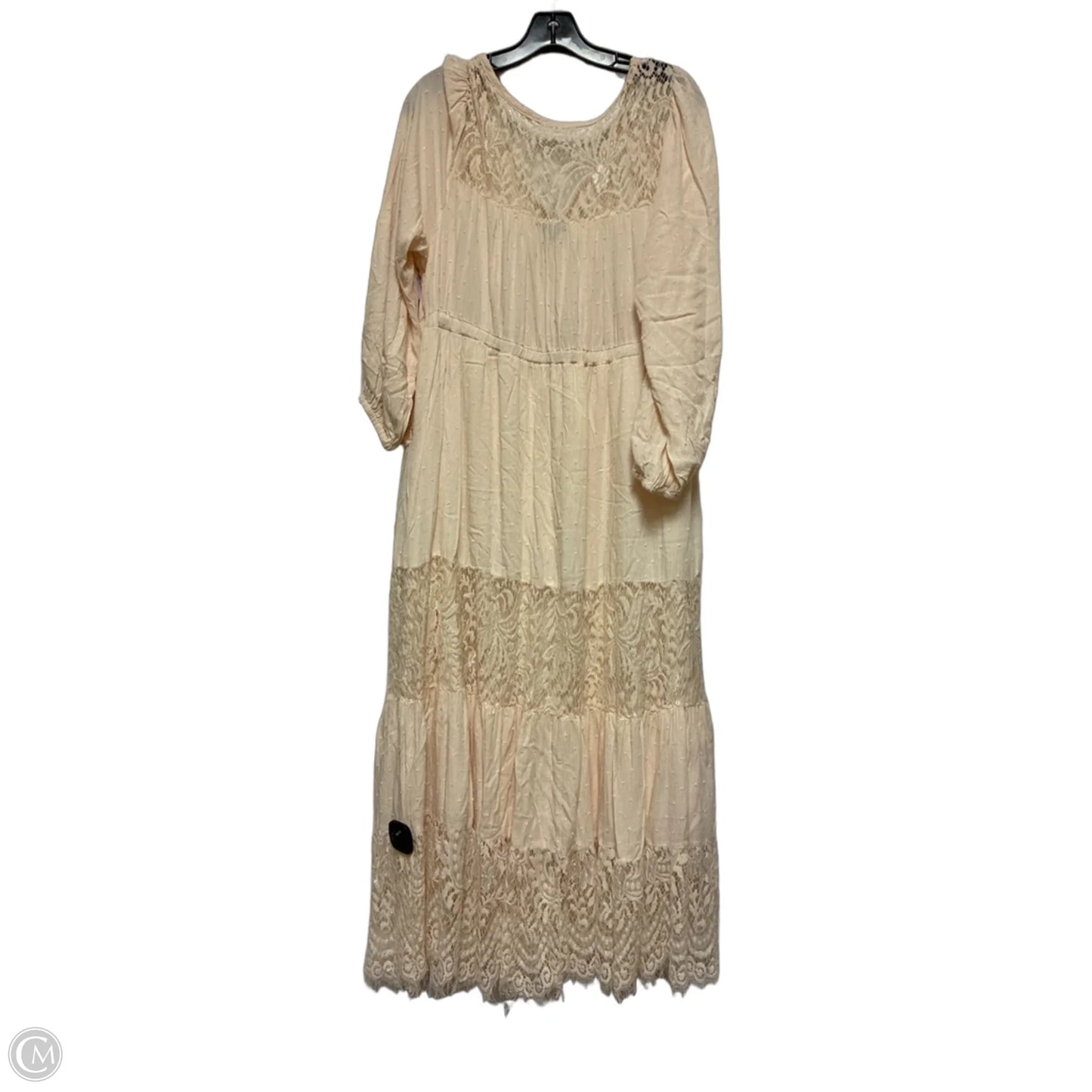 Dress Casual Maxi By Torrid In Cream, Size: L