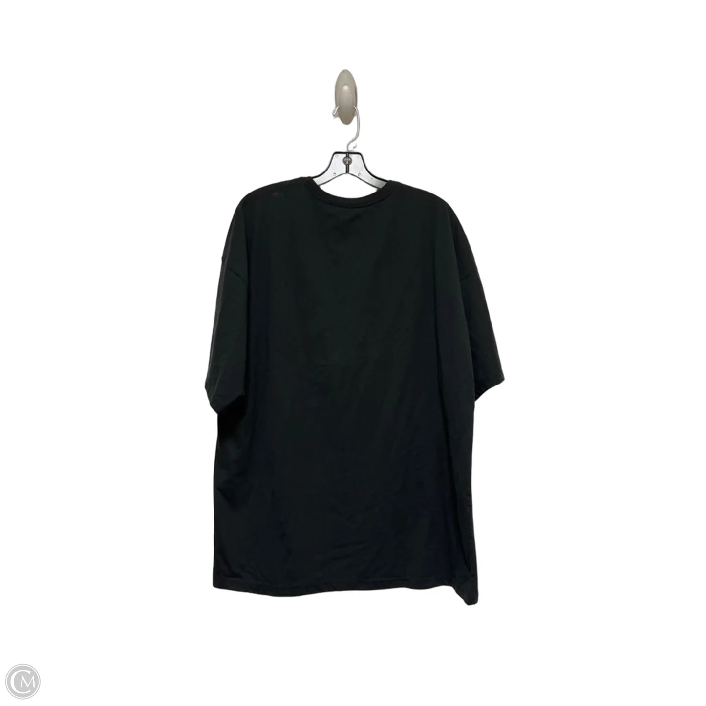 Top Short Sleeve Basic By Disney Store In Black & Gold, Size: Xl