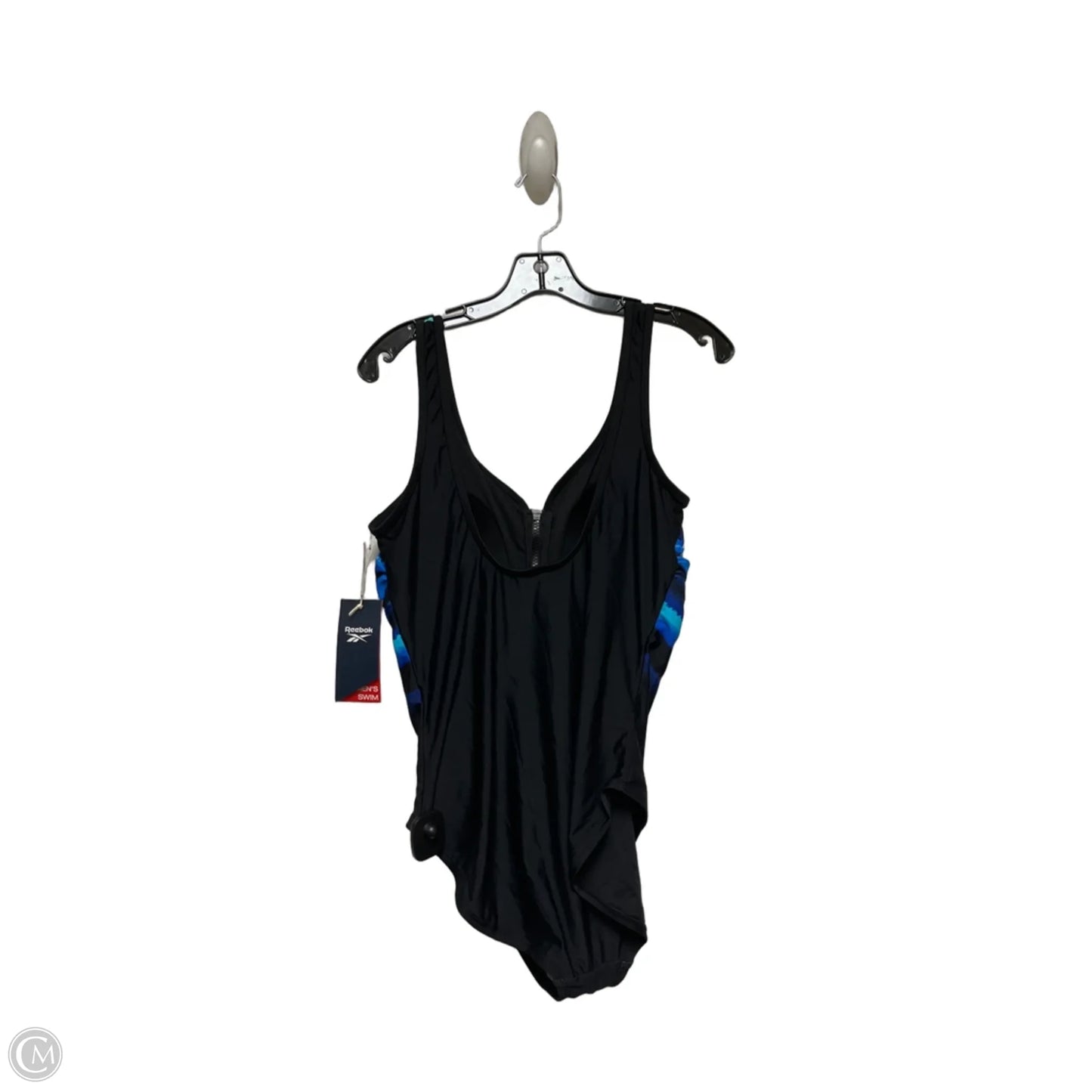 Swimsuit By Reebok In Black & Blue, Size: M