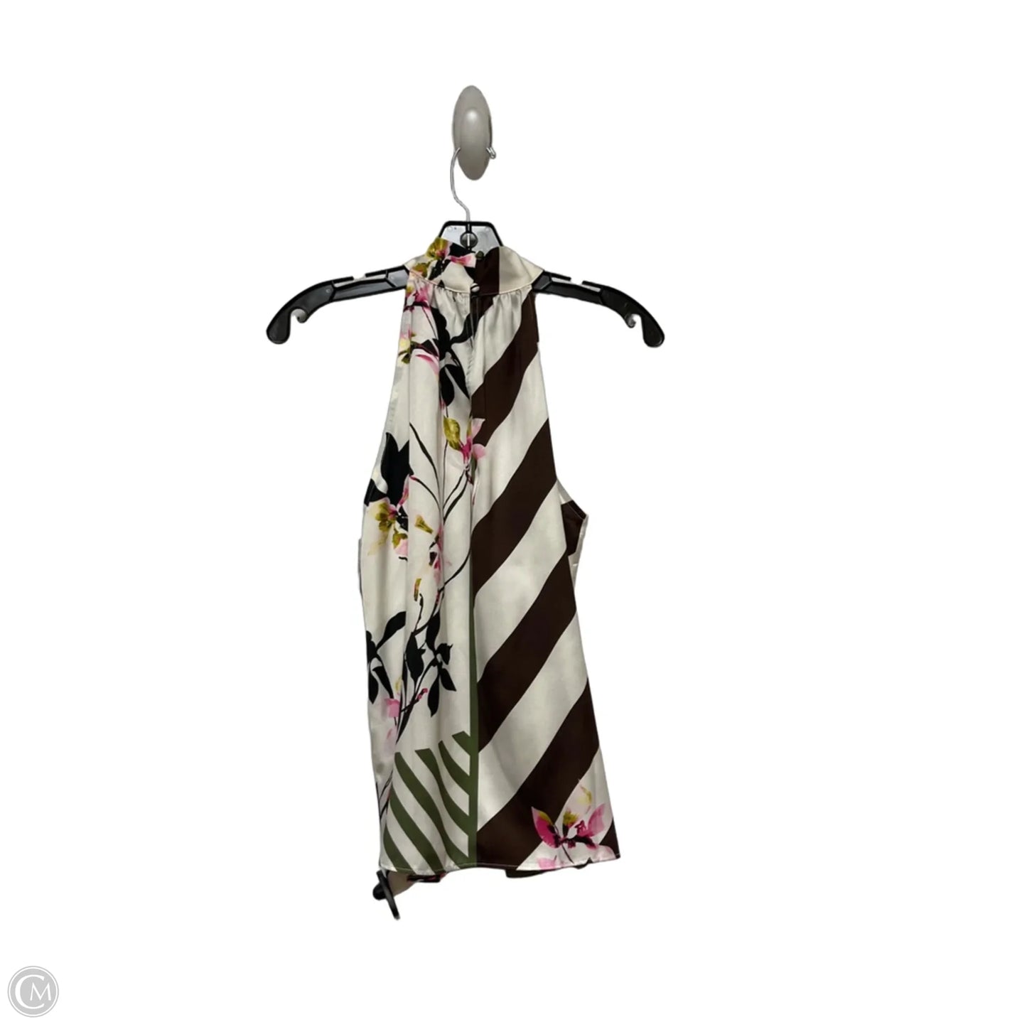 Top Sleeveless By Inc In Floral Print, Size: Xs