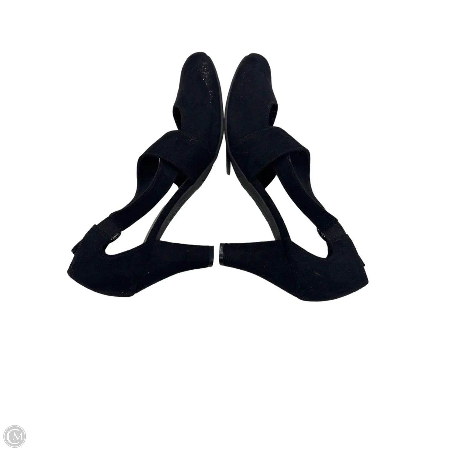 Shoes Heels Kitten By Dexflex In Black, Size: 9