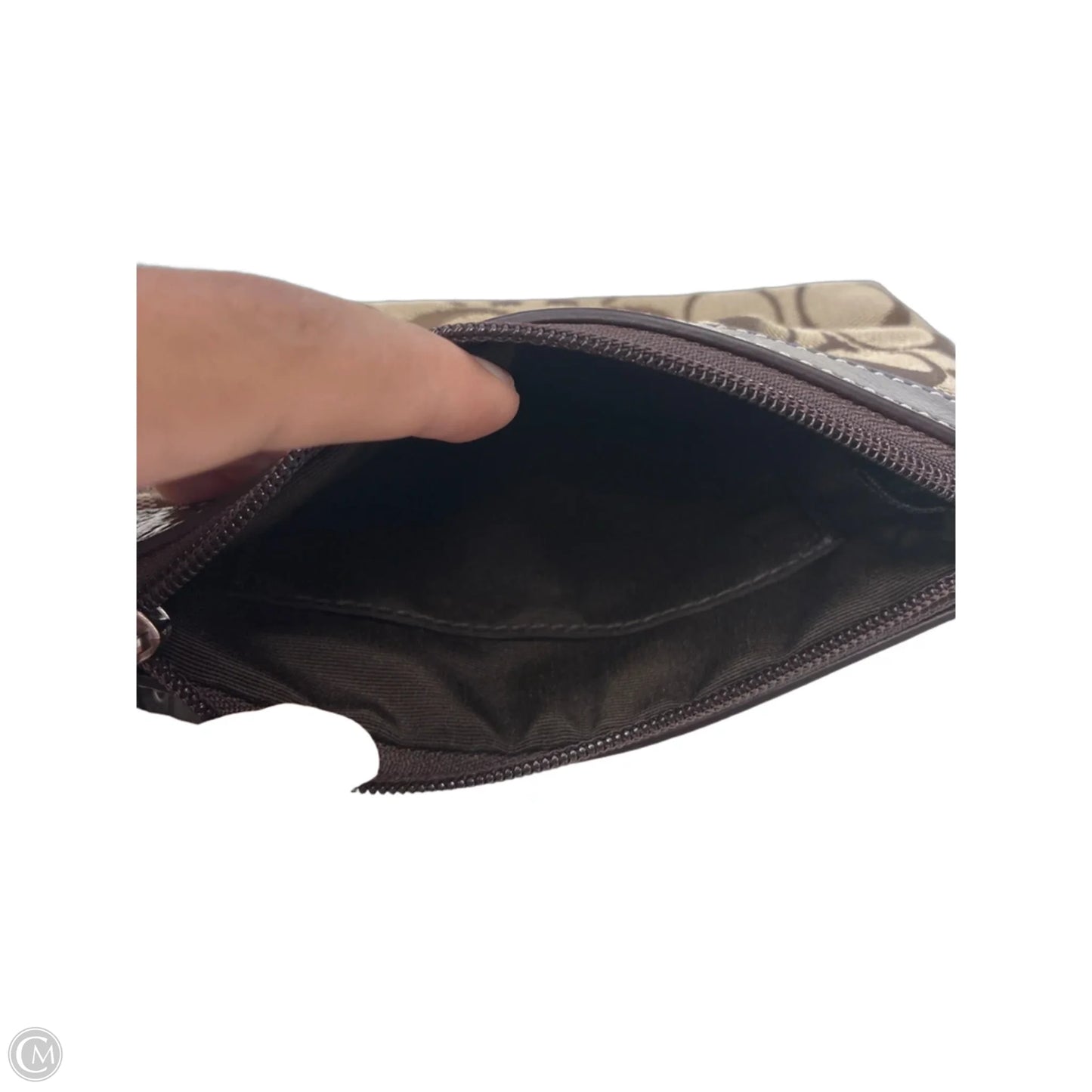 Wristlet Designer By Coach, Size: Small