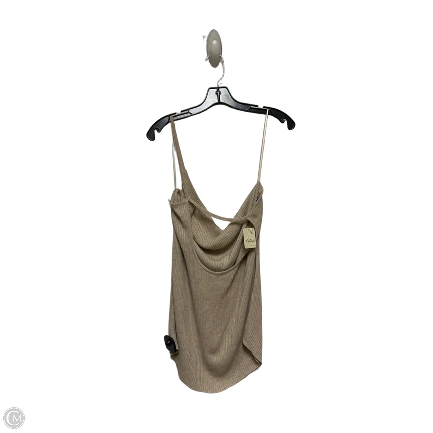 Top Sleeveless By Free People In Tan, Size: M