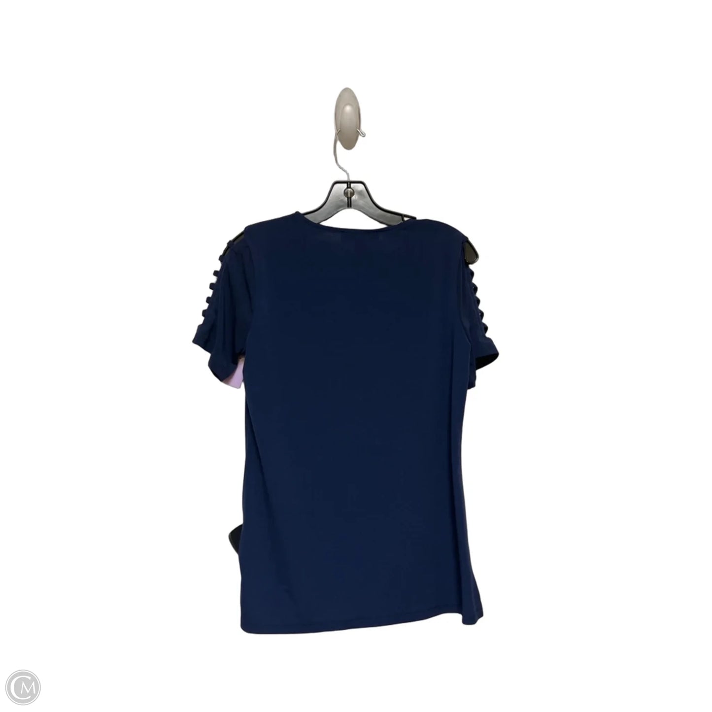 Top Short Sleeve By Michael By Michael Kors In Navy, Size: S