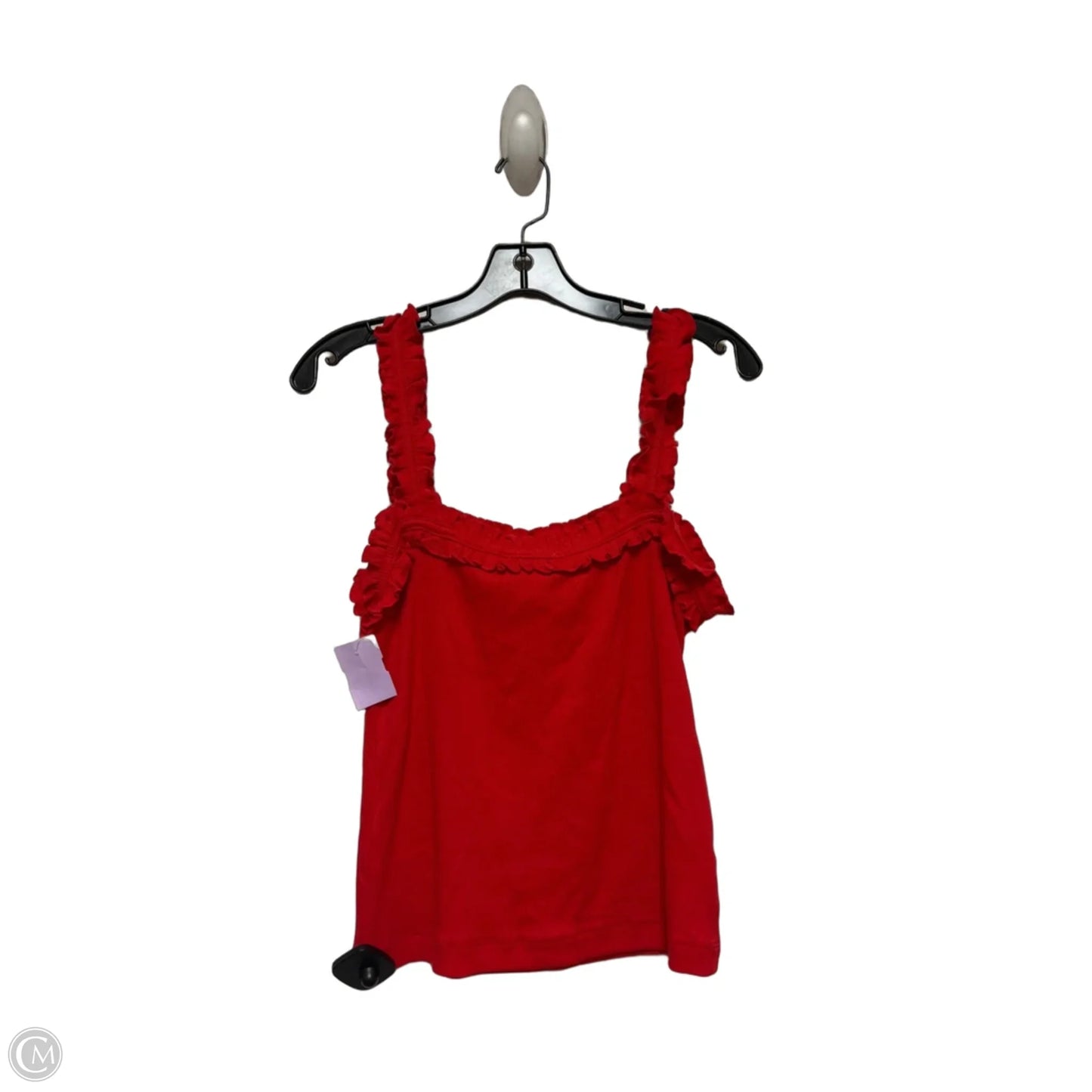 Top Sleeveless By Maeve In Red, Size: M