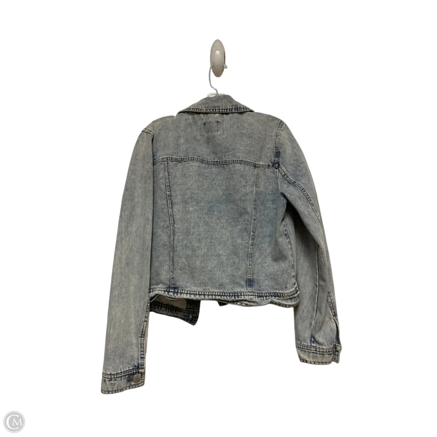 Jacket Denim By Ci Sono In Blue Denim, Size: Xl