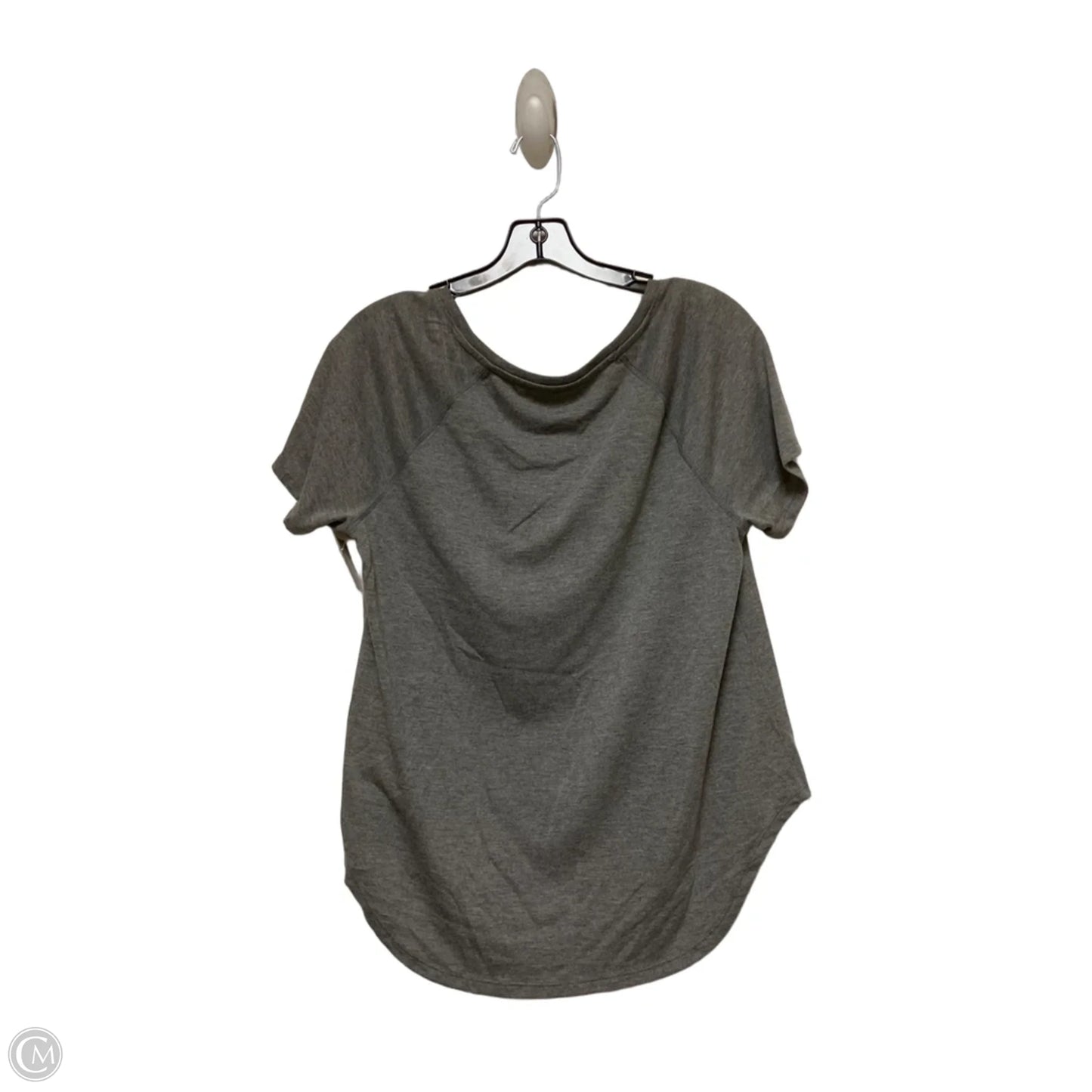 Top Short Sleeve Basic By Disney Store In Blue & Grey, Size: L