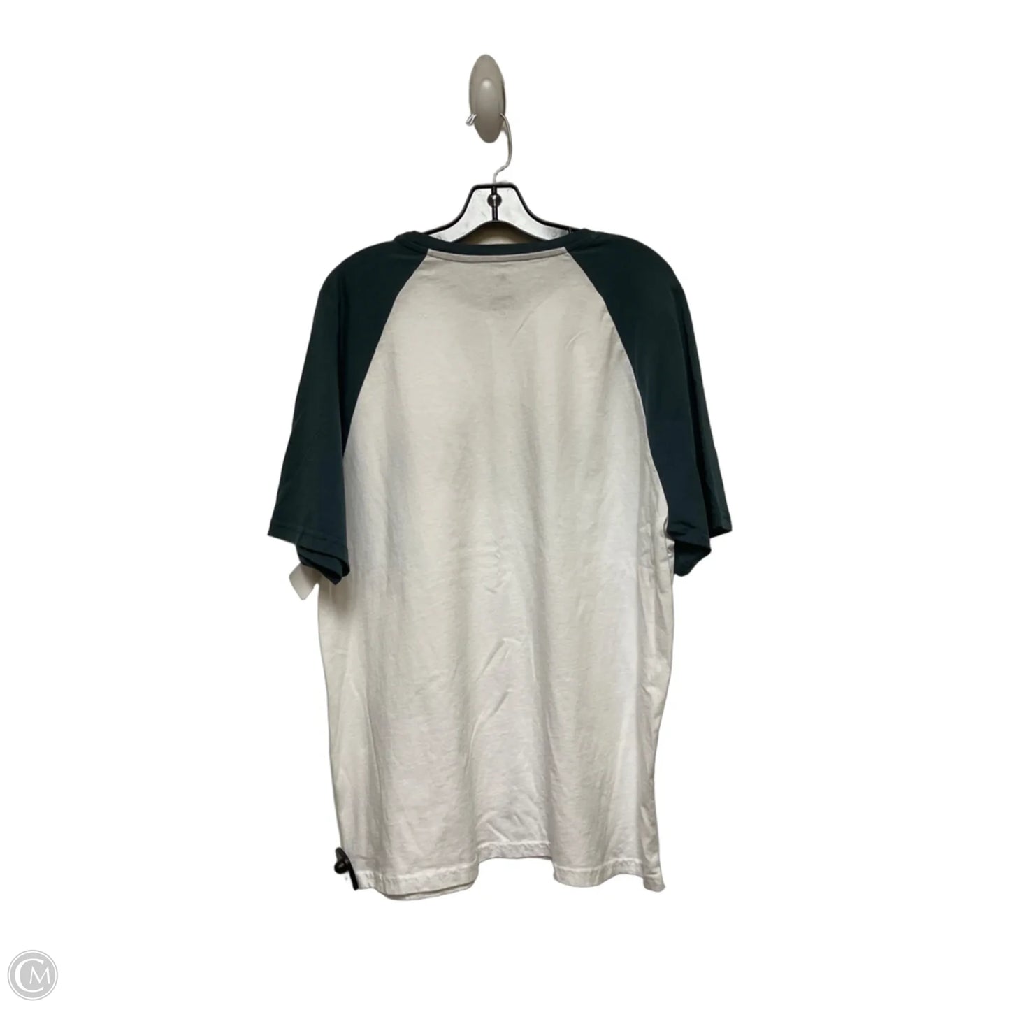 Top Short Sleeve Basic By Disney Store In Blue & White, Size: Xl