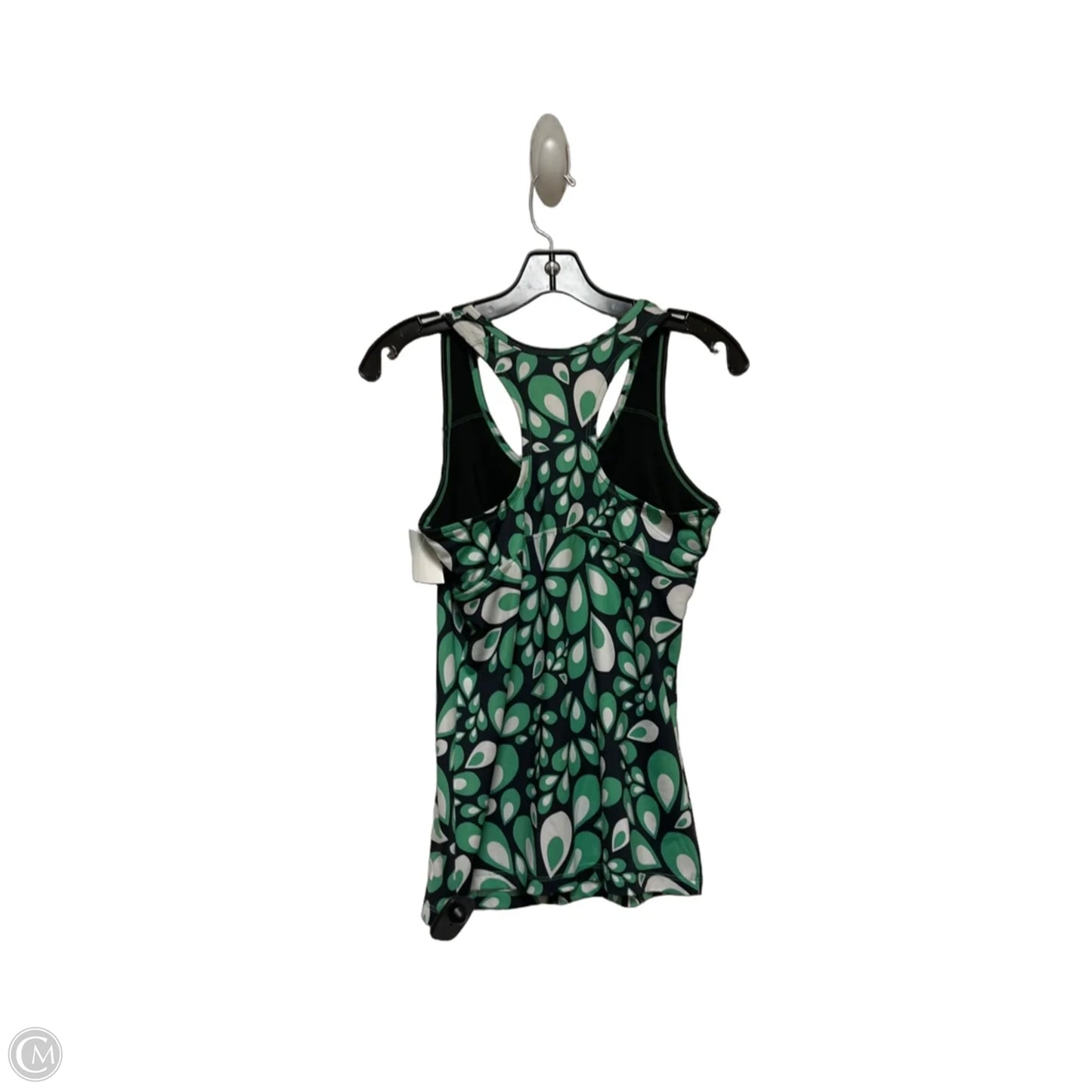 Athletic Tank Top By The North Face In Black & Green, Size: M