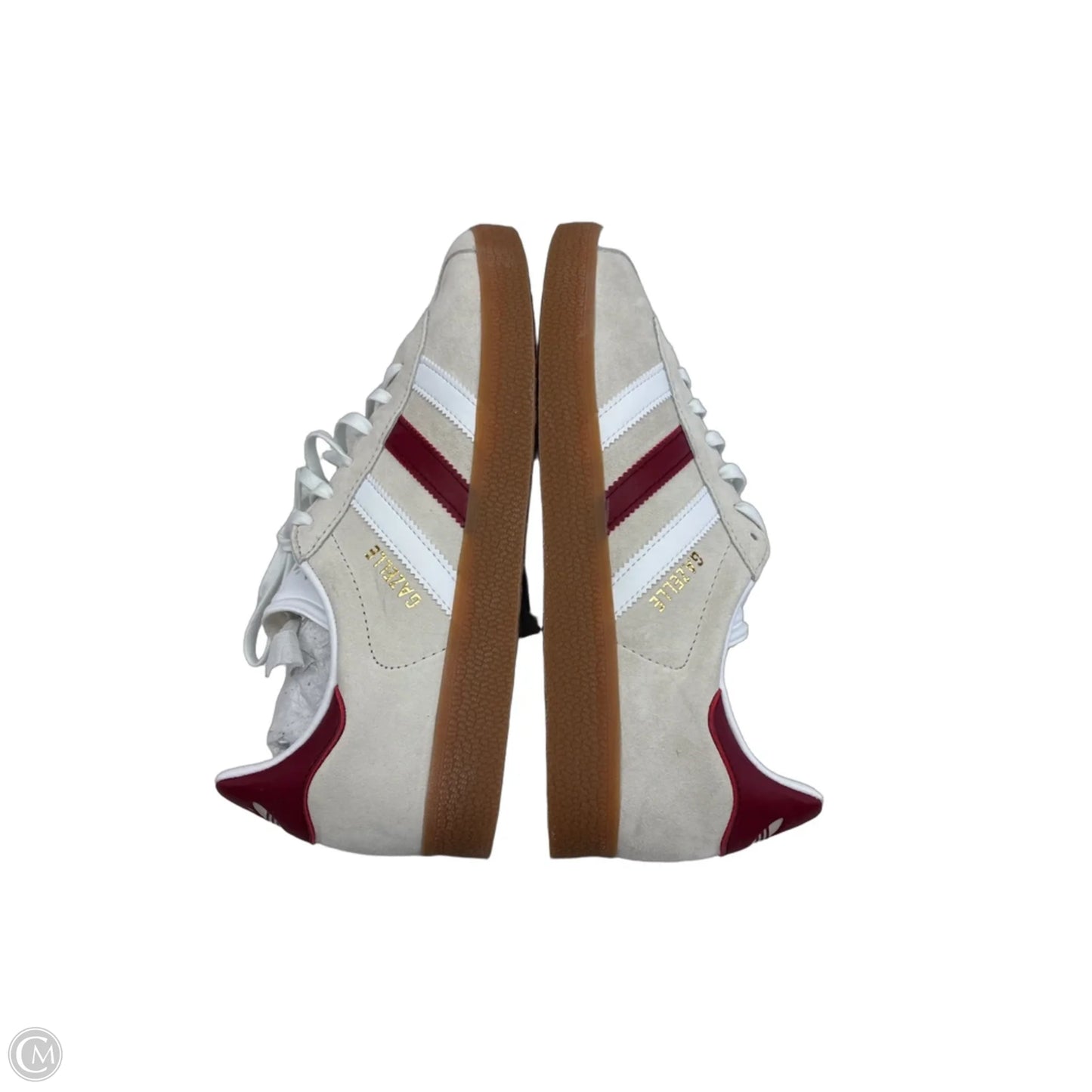 Shoes Sneakers By Adidas In Red & Tan, Size: 10