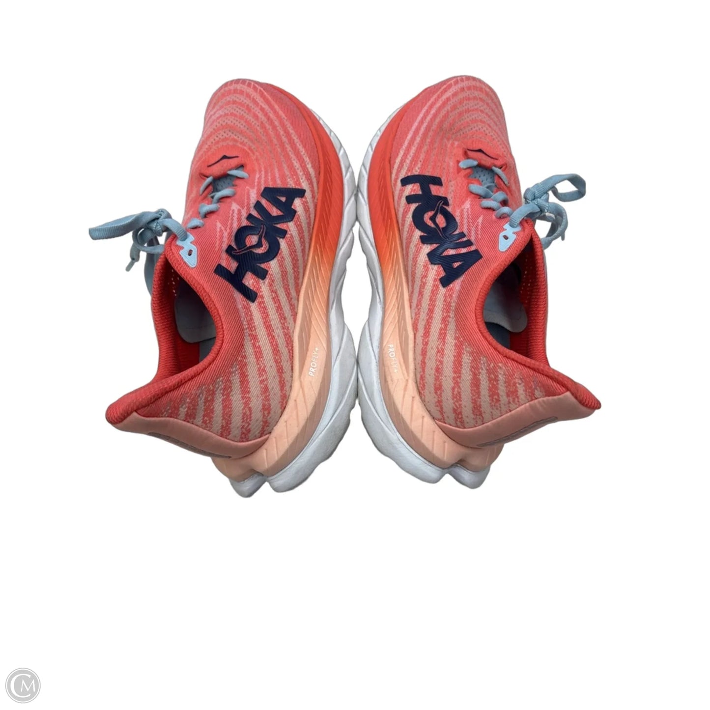 Shoes Athletic By Hoka In Blue & Orange, Size: 9.5
