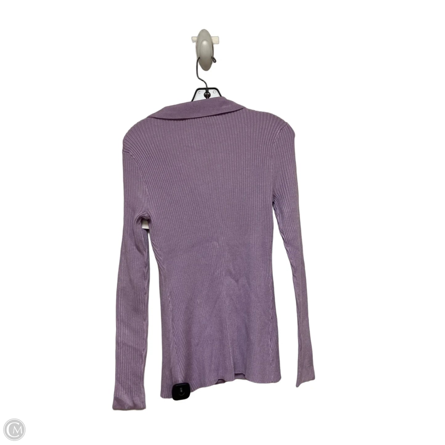 Cardigan By White House Black Market In Purple, Size: S