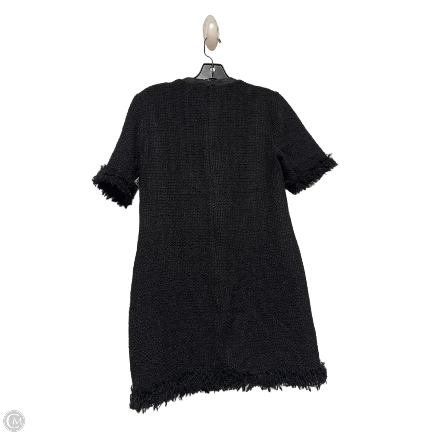 Dress Casual Short By Zara Women In Black, Size: S