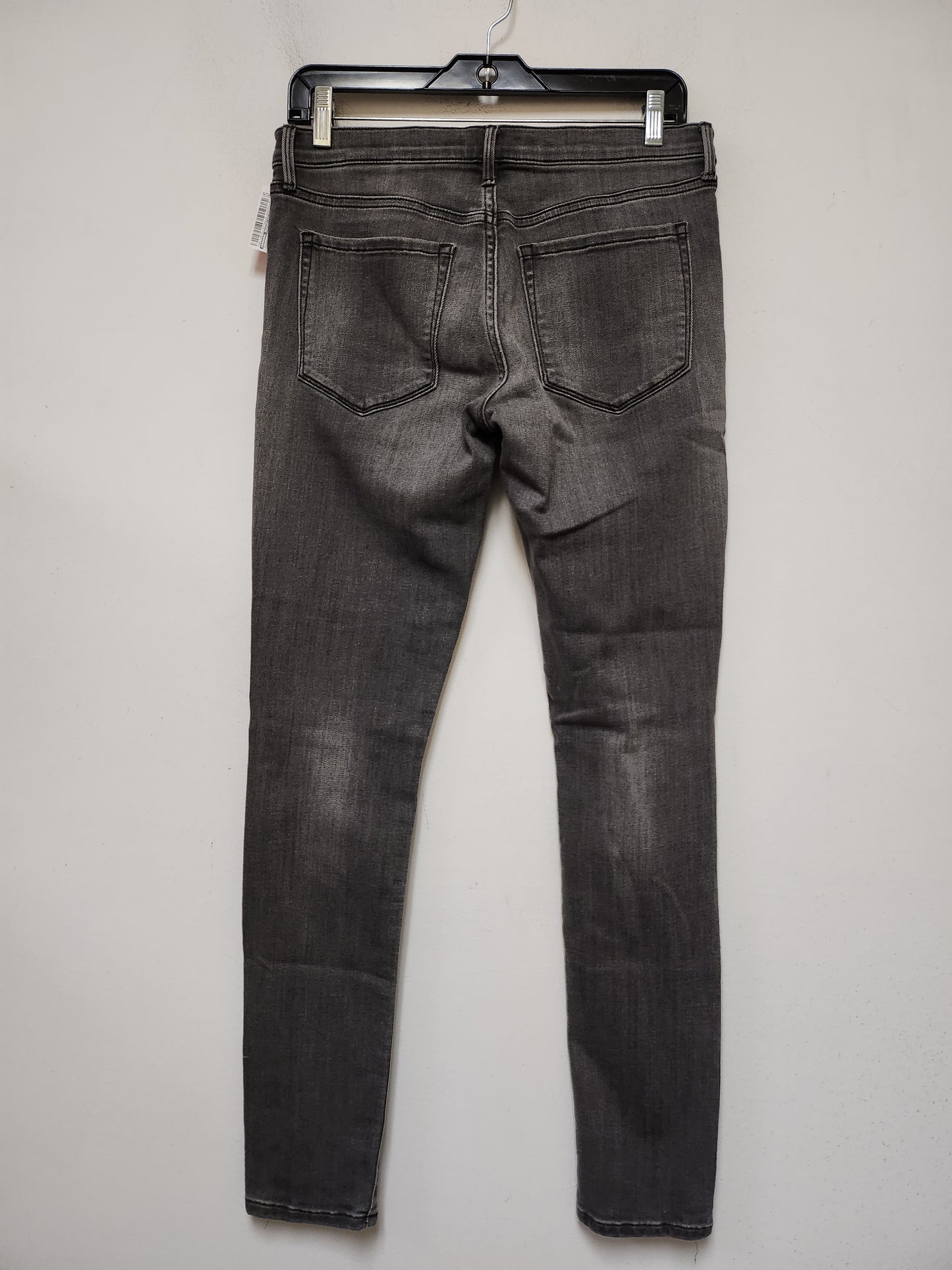 Jeans Skinny By Banana Republic In Black Denim, Size: 6
