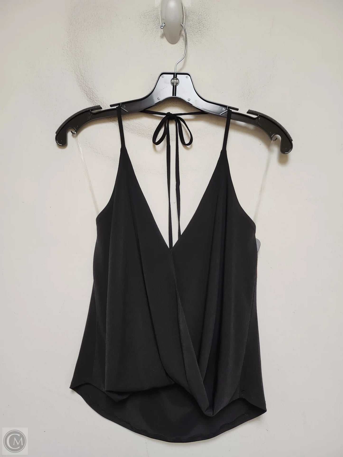 Top Sleeveless By Veronica M In Black, Size: Xs