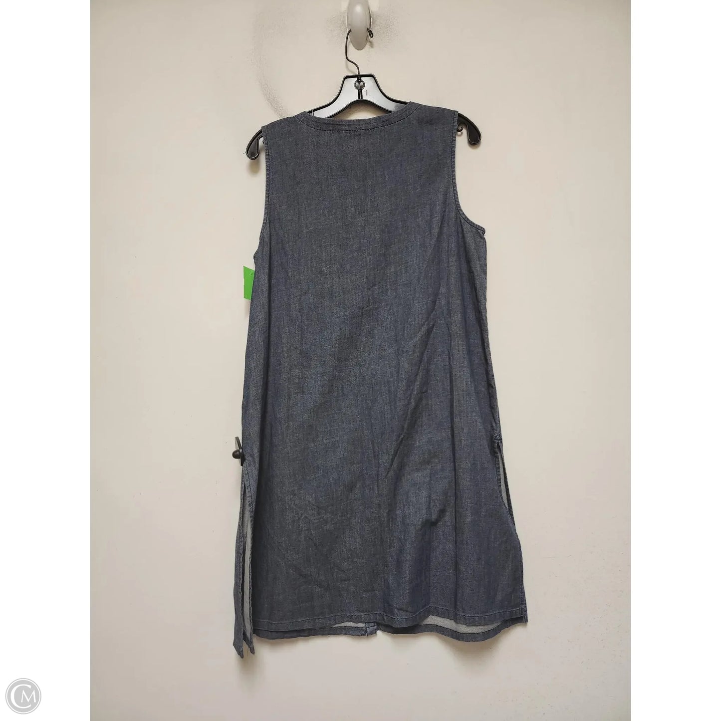 Dress Casual Short By Eileen Fisher In Blue Denim, Size: S